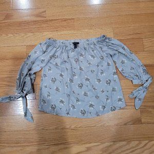 Floral Off the Shoulder Top